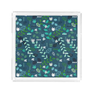 pattern 2 acrylic tray