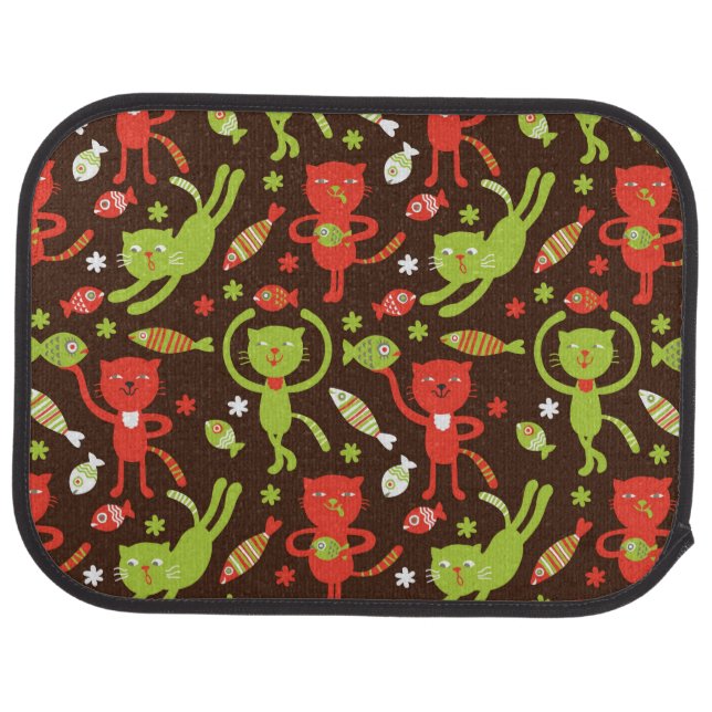 pattern 2 car floor mat (Rear)