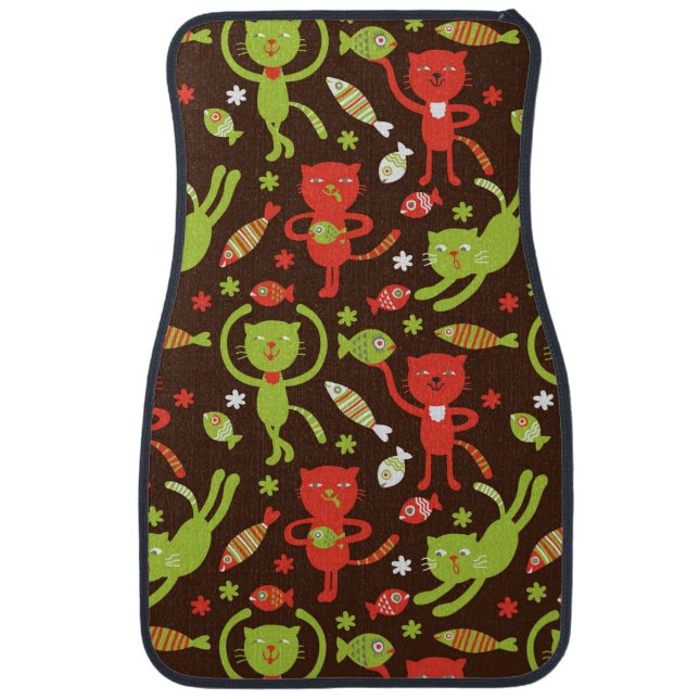 pattern 2 car mat (Front)