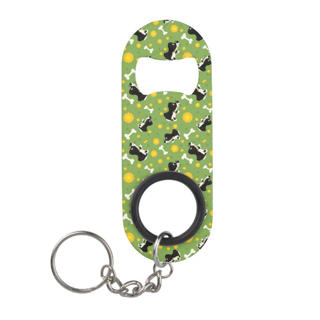 pattern 2 keychain bottle opener (Front)