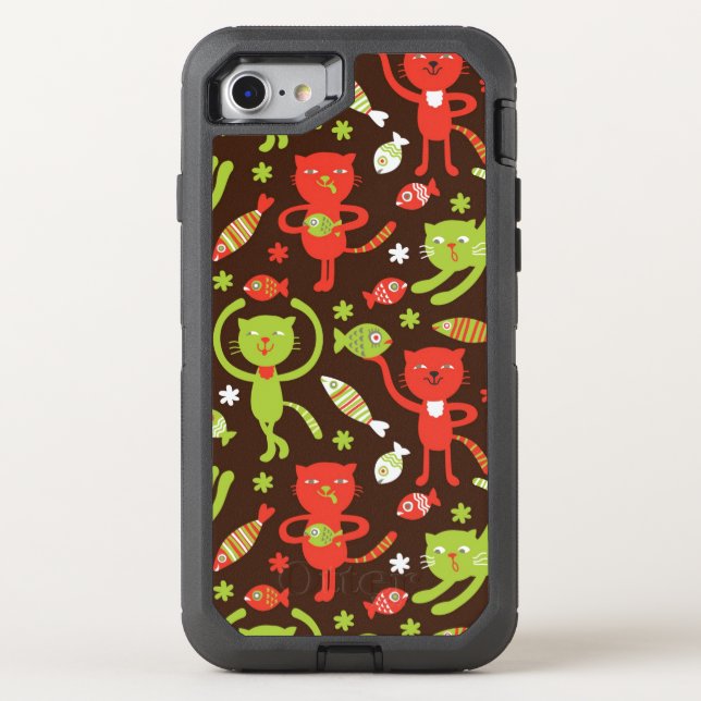 pattern 4 otterbox iPhone case (Back)