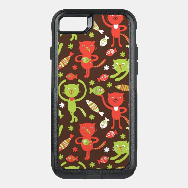 pattern 4 otterbox iPhone case (Back)