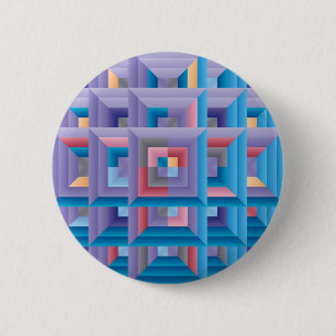 Pattern 4 pinback button