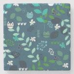 pattern 4 stone coaster