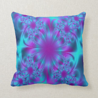 pattern #53-blue ribbon throw pillow