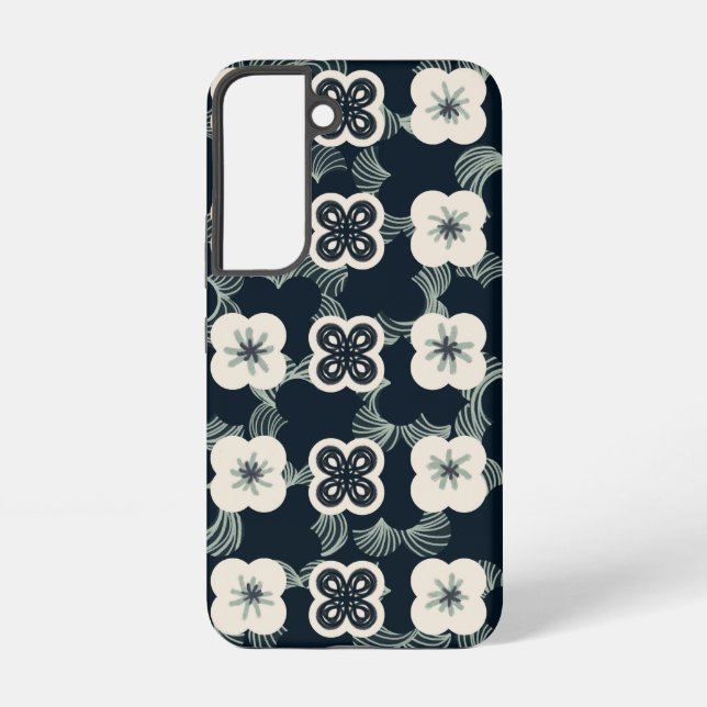 pattern_5_flower_1 samsung galaxy case (Back)