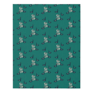 pattern_6_ducks, a girl's friend faux canvas print