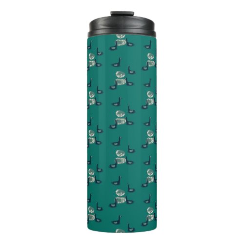 pattern_6_ducks a girls friend thermal tumbler