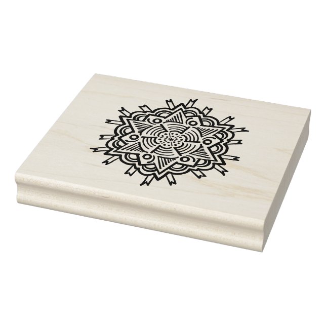 Pattern 9 rubber stamp (Stamp)