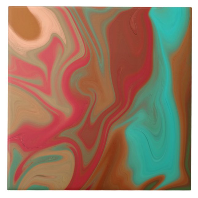 pattern abstract. ceramic tile (Front)