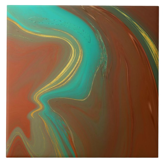 pattern abstract, ceramic tile (Front)