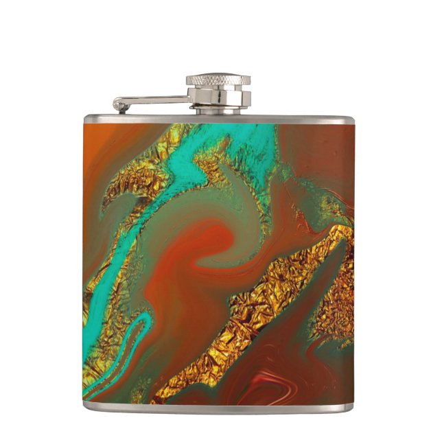 pattern abstract flask (Front)