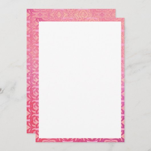 pattern abstract pink (Front/Back)