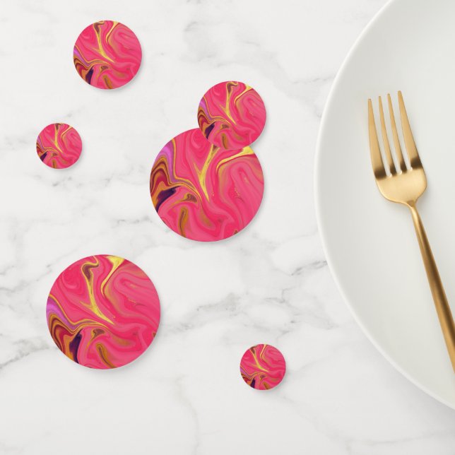 pattern abstract pink confetti (Group)