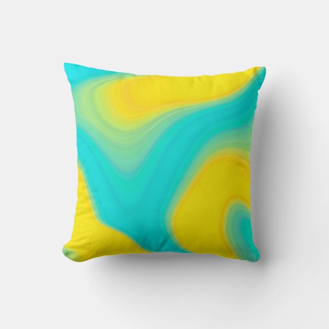 pattern abstract. throw pillow (Front)