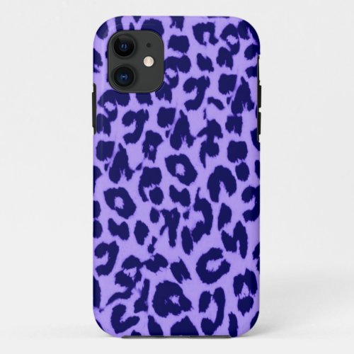 Pattern animal skin texture of leopard iPhone 11 case