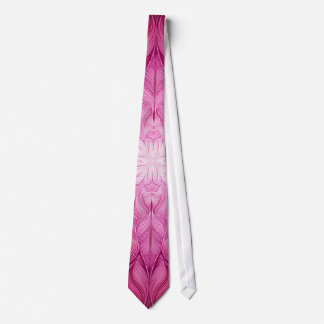 Pattern Batik Pink Neck Tie