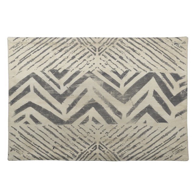 Pattern Bazaar - Geometric Shapes Cloth Placemat (Front)