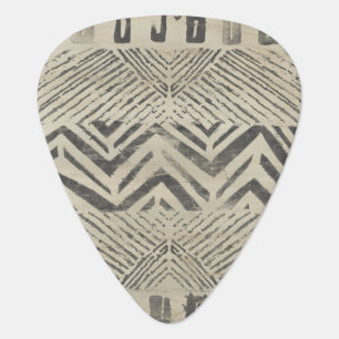 Pattern Bazaar - Geometric Shapes Guitar Pick