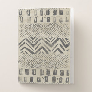 Pattern Bazaar - Geometric Shapes Pocket Folder