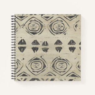 Pattern Bazaar - Rounded and Geometric Shapes Notebook
