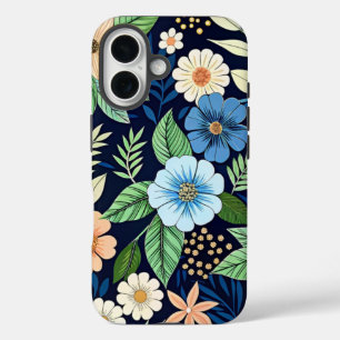 Pattern Beautiful wildflowers iPhone 16 Case