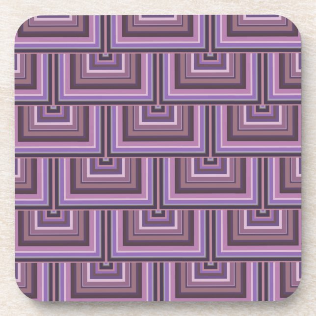 pattern beverage coaster (Front)