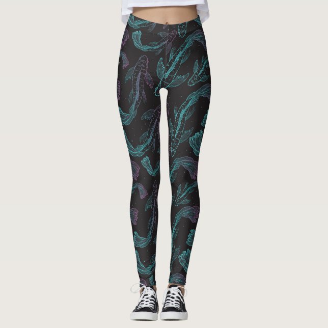 pattern big bundle leggings (Front)