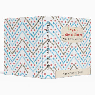 Pattern Binder Elegant Custom Planner Binder