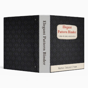 Pattern Binder Elegant Custom Planner Binder