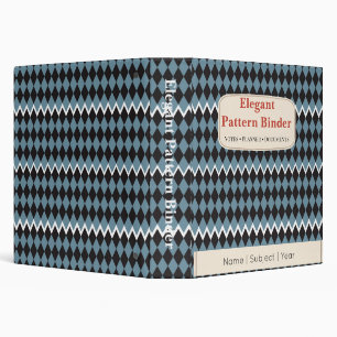 Pattern Binder Elegant Custom Planner Binder