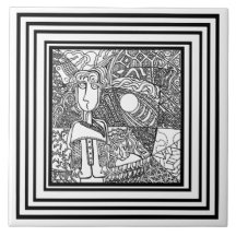 Pattern black and white