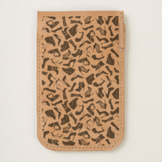 Pattern black Women's shoes iPhone 6/6S Case