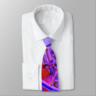Pattern Business Modern Abstract Geometric 4 Neck Tie
