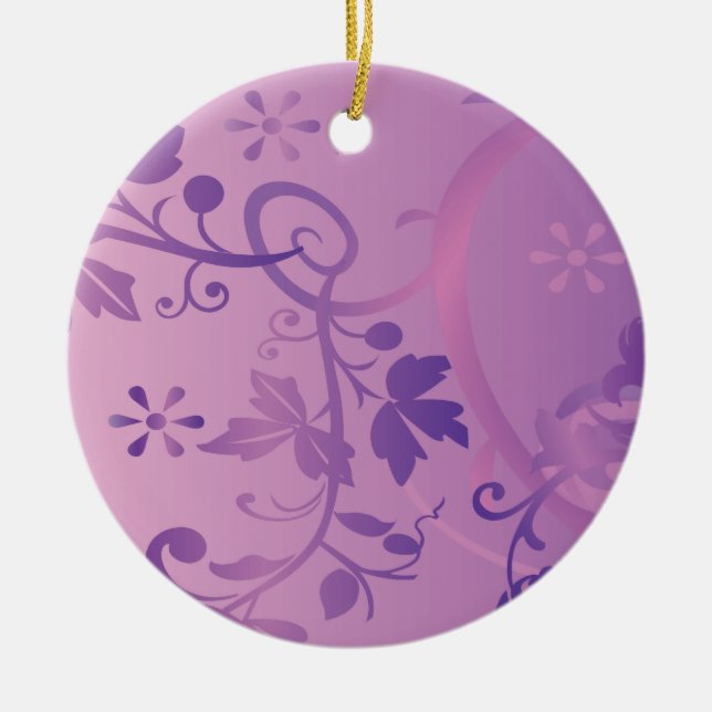 pattern ceramic ornament (Front)