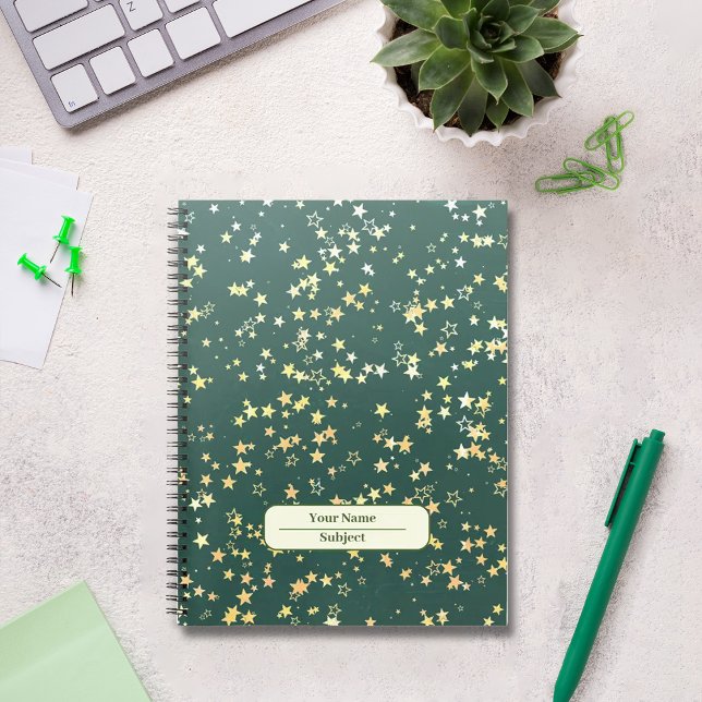 Pattern colored stars Notebook (Creator Uploaded)