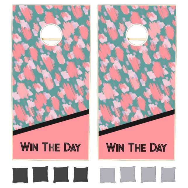 Pattern Colorful Cornhole Set (Set)