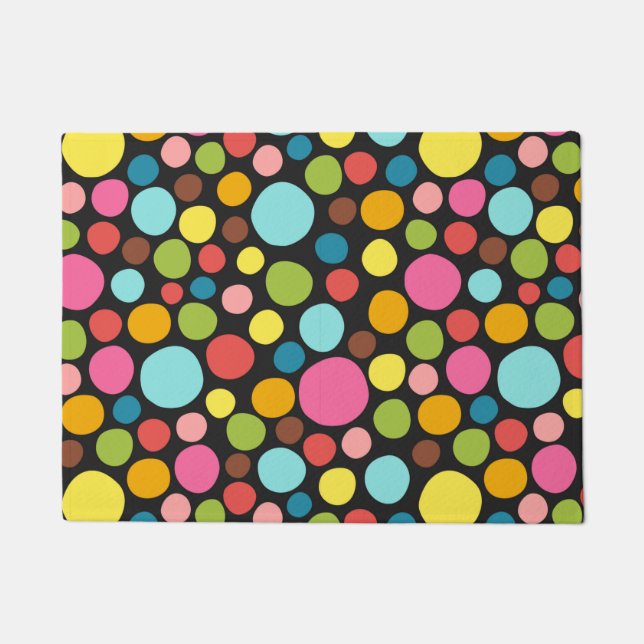 Pattern Colorful Inspiration Cute  Doormat (Front)