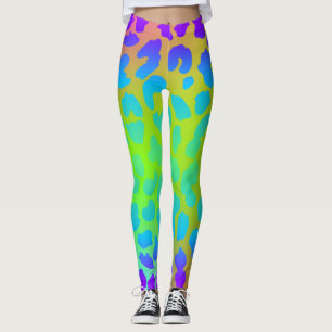 Pattern Colorful Inspiration Retro Cute  Leggings