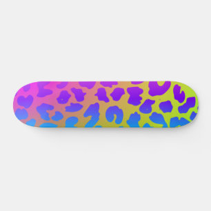Pattern Colorful Inspiration Retro Cute Skateboard