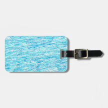Pattern, colorful, modern & bright luggage tag