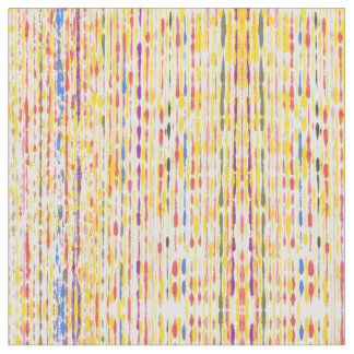 Pattern Colorful Raindrops Stripes Rainbow Fabric