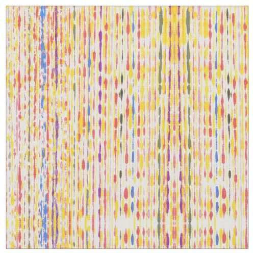 Pattern Colorful Raindrops Stripes Rainbow Fabric
