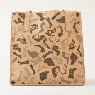Pattern colorful Women's shoes Tote