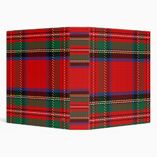 Pattern Colorfull Fashion Geometric Vintage 3 Ring Binder