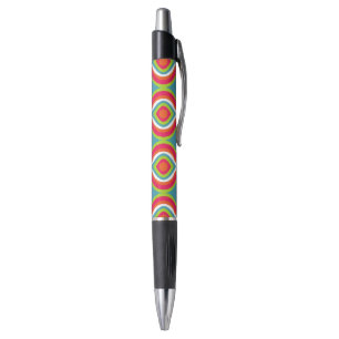 Pattern Colorfull Stylish Geometric Vintage Cute Pen