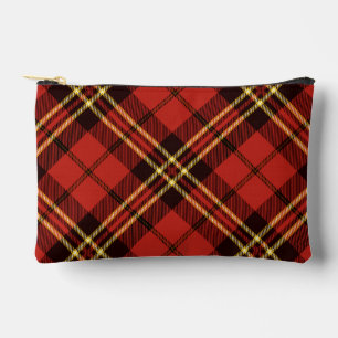 Pattern Colorfull Stylish Scottish Vintage Accessory Pouch