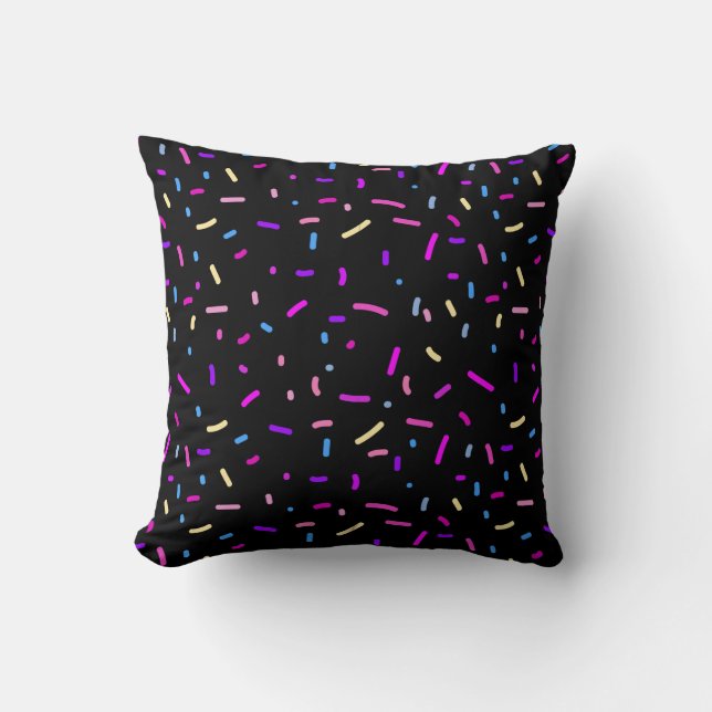  Pattern Colorfull Stylish Summer Party        Throw Pillow (Front)