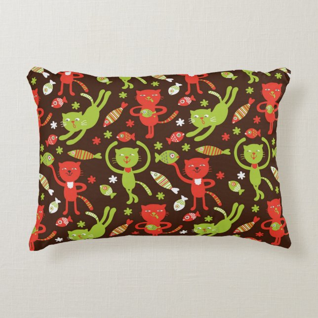 pattern decorative pillow (Front)