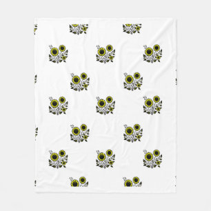 Pattern Design Fleece Blanket